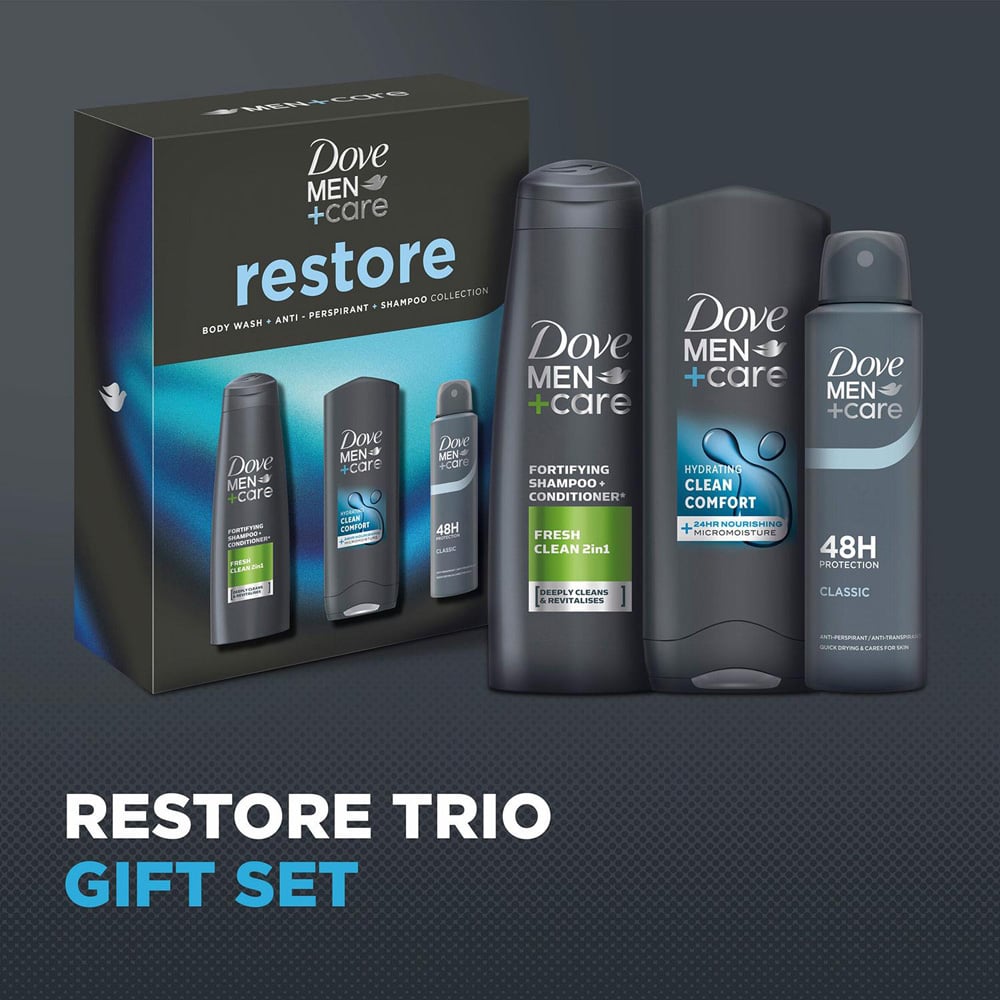 Dove Men+Care Restore Trio Gift Set Image 5