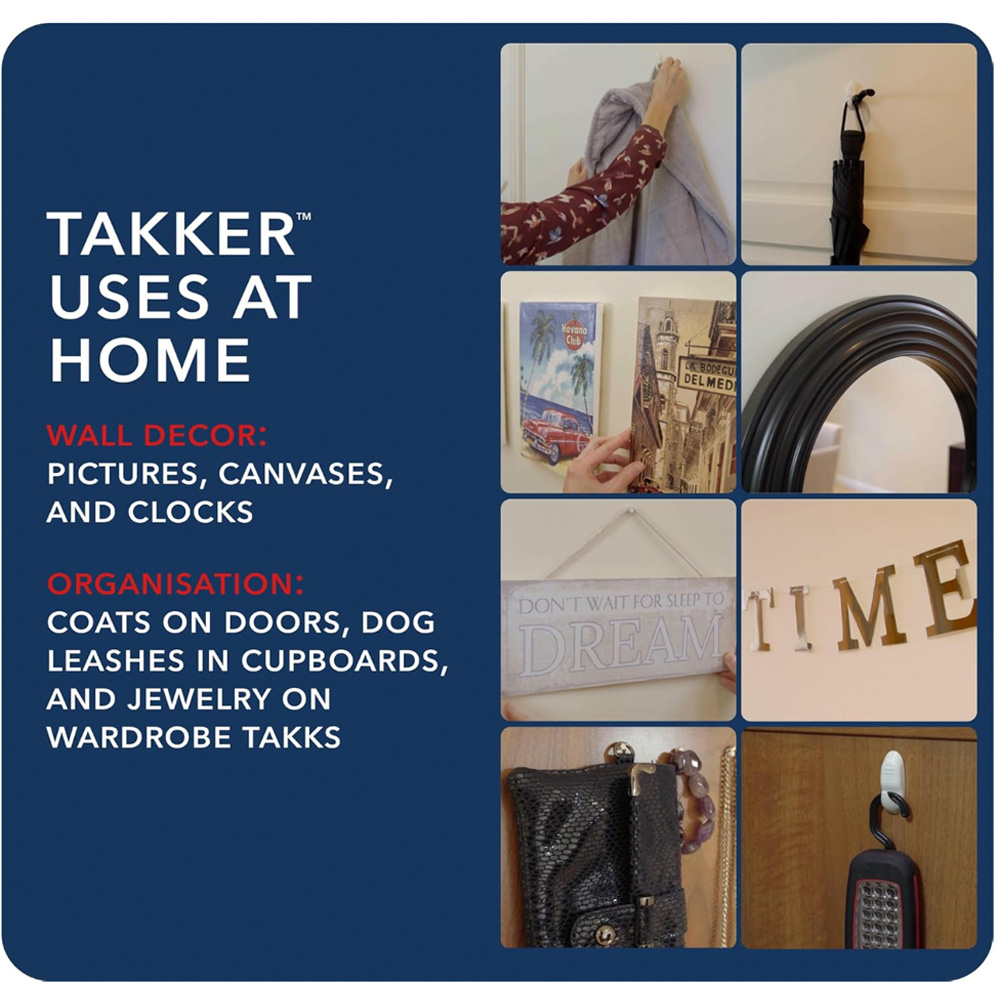 Takker Picture Hanging Kit 61 Piece Image 9