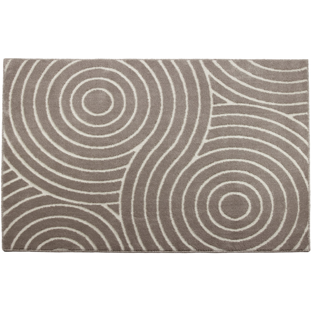 Eselle Rhythm Sculpt Natural Rug 120 x 170cm Image 1