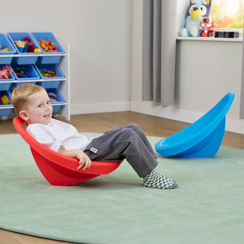 Liberty House Toys Kids Red Floor Rocking Chair Image 2