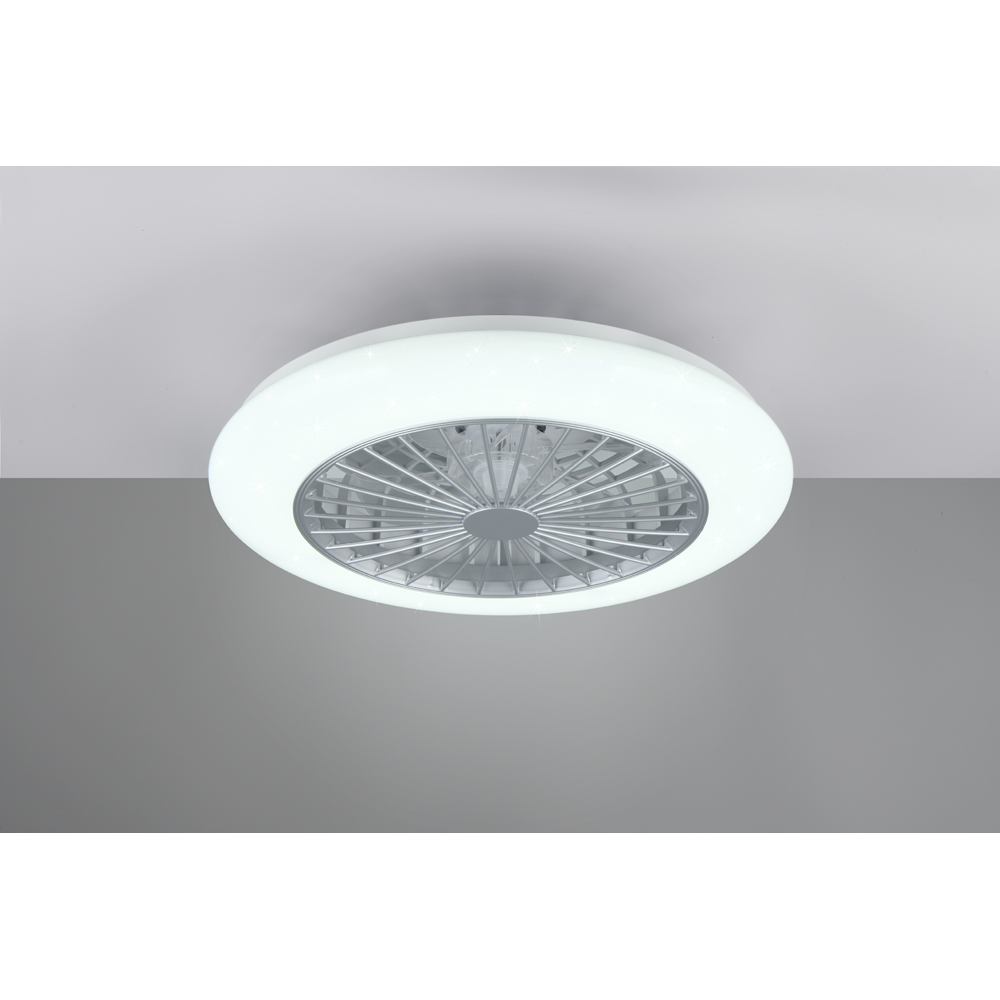 TRIO Stralsund Titan RGB LED Ceiling Light with Fan Image 6