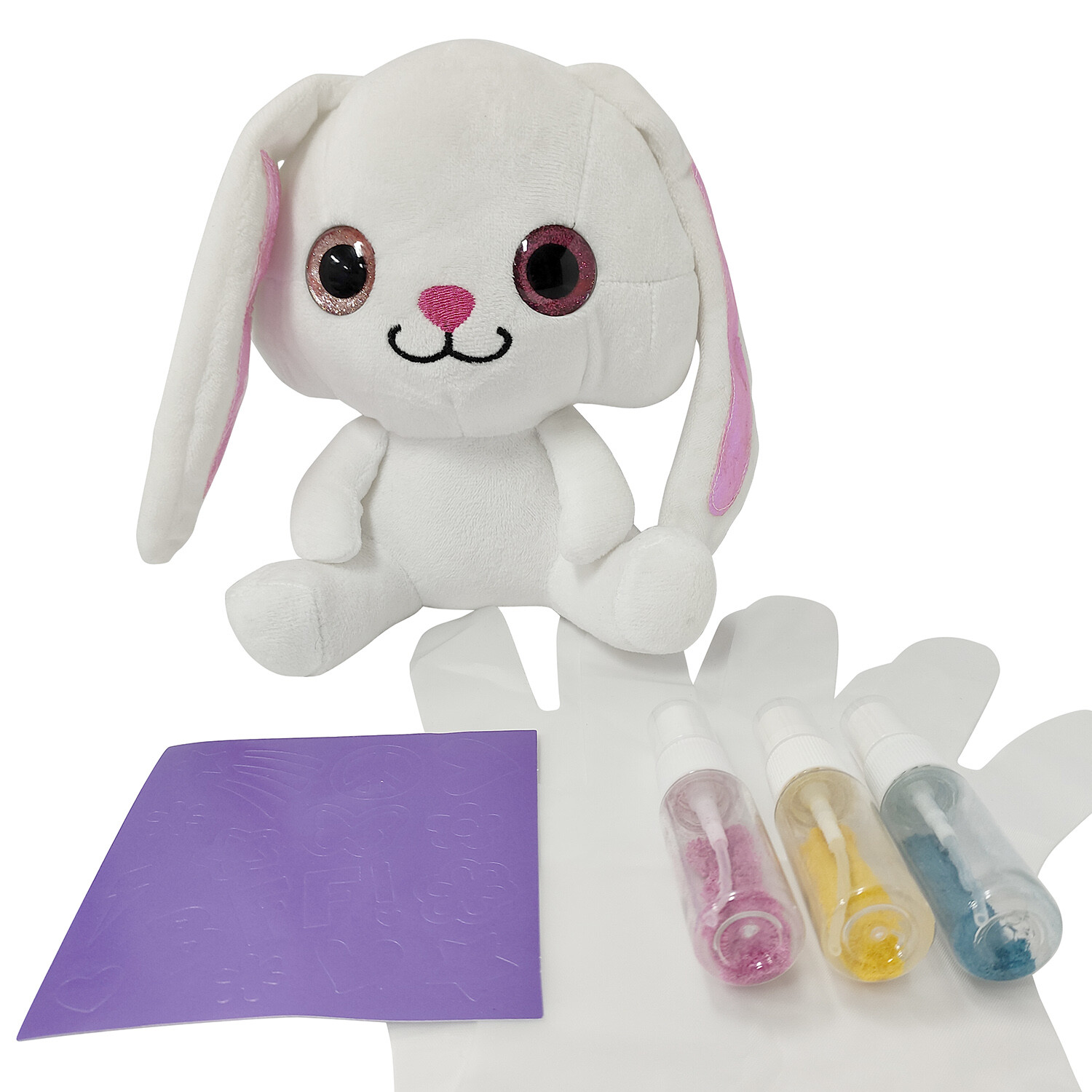 Spray Dye Bunny - White Image 3