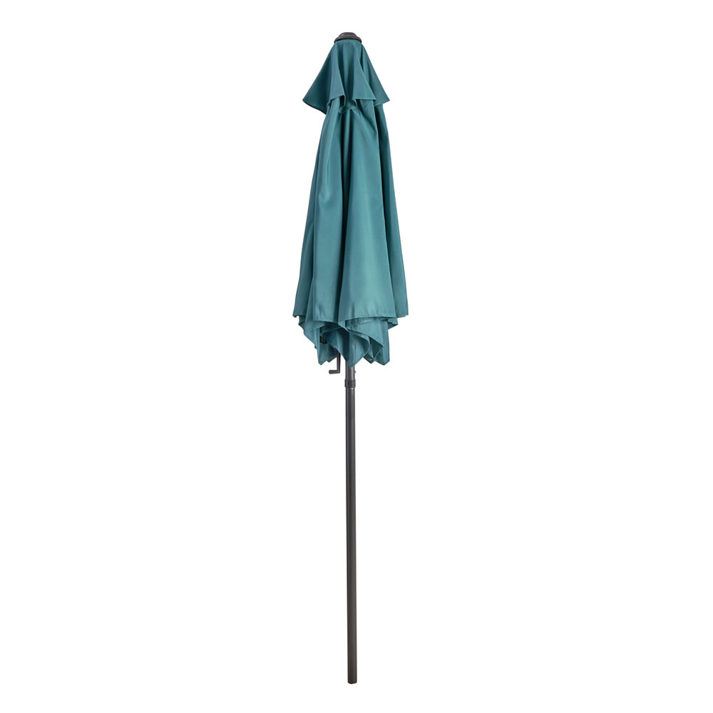 Wilko Crank Parasol Green Wilko