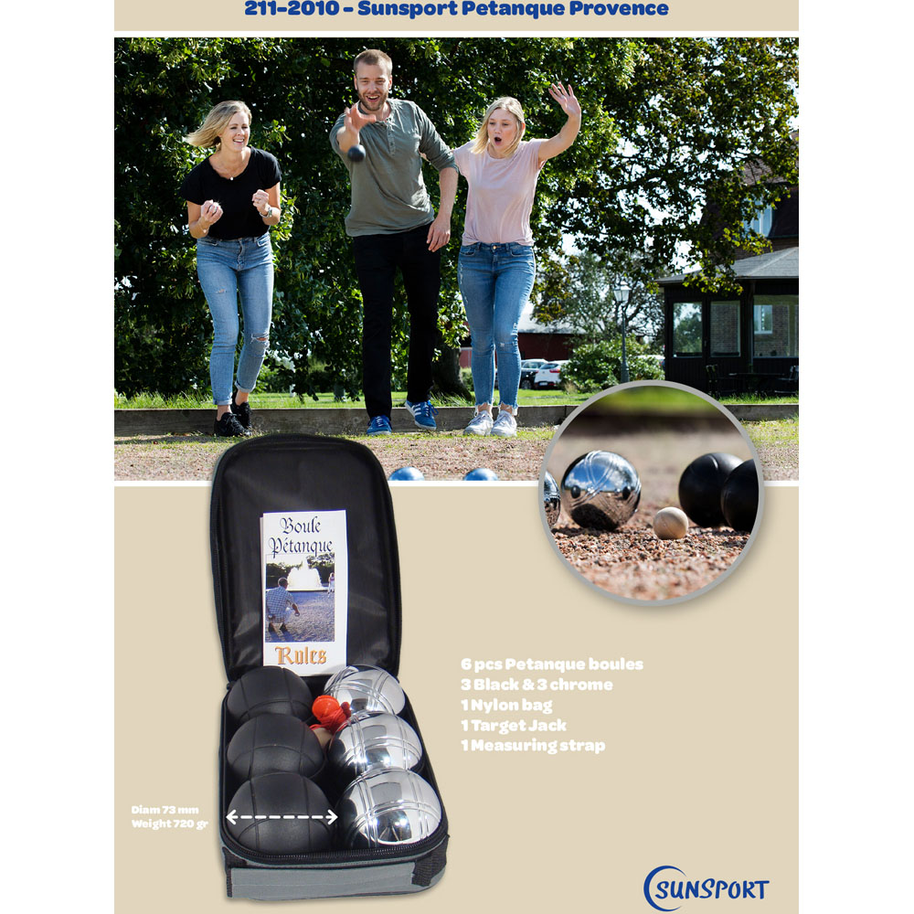 Sunsport Provence Petanque Game Set Image 2