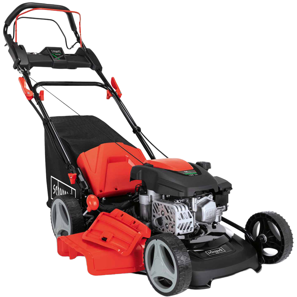 Scheppach MS150-46E Self-Propelled 46cm Petrol Lawn Mower with Electric Start Image 1