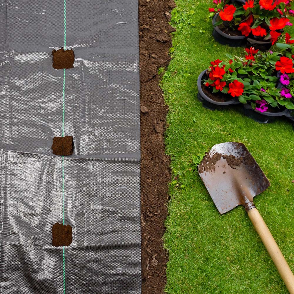 Harbour Housewares 110gsm Weed Control Membrane 2 x 25m Image 2
