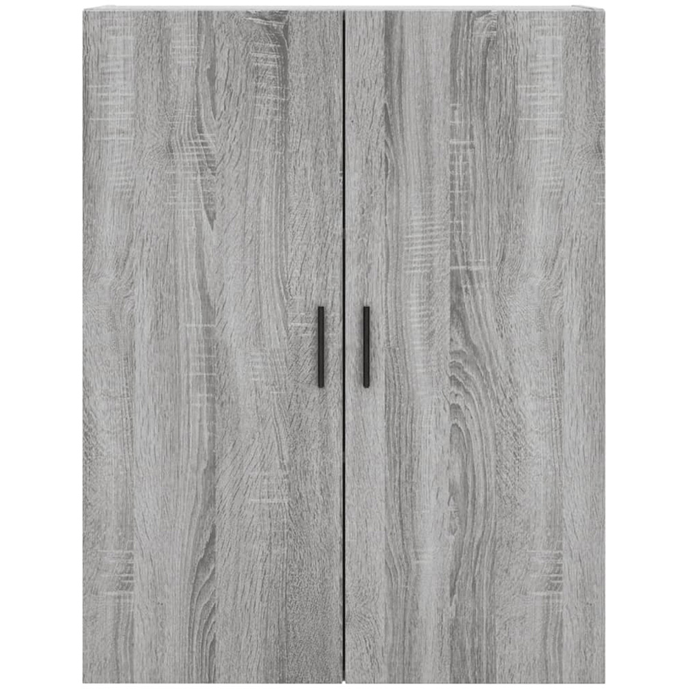 vidaXL 4 Door 2 Drawer Grey Sonoma Highboard Image 6