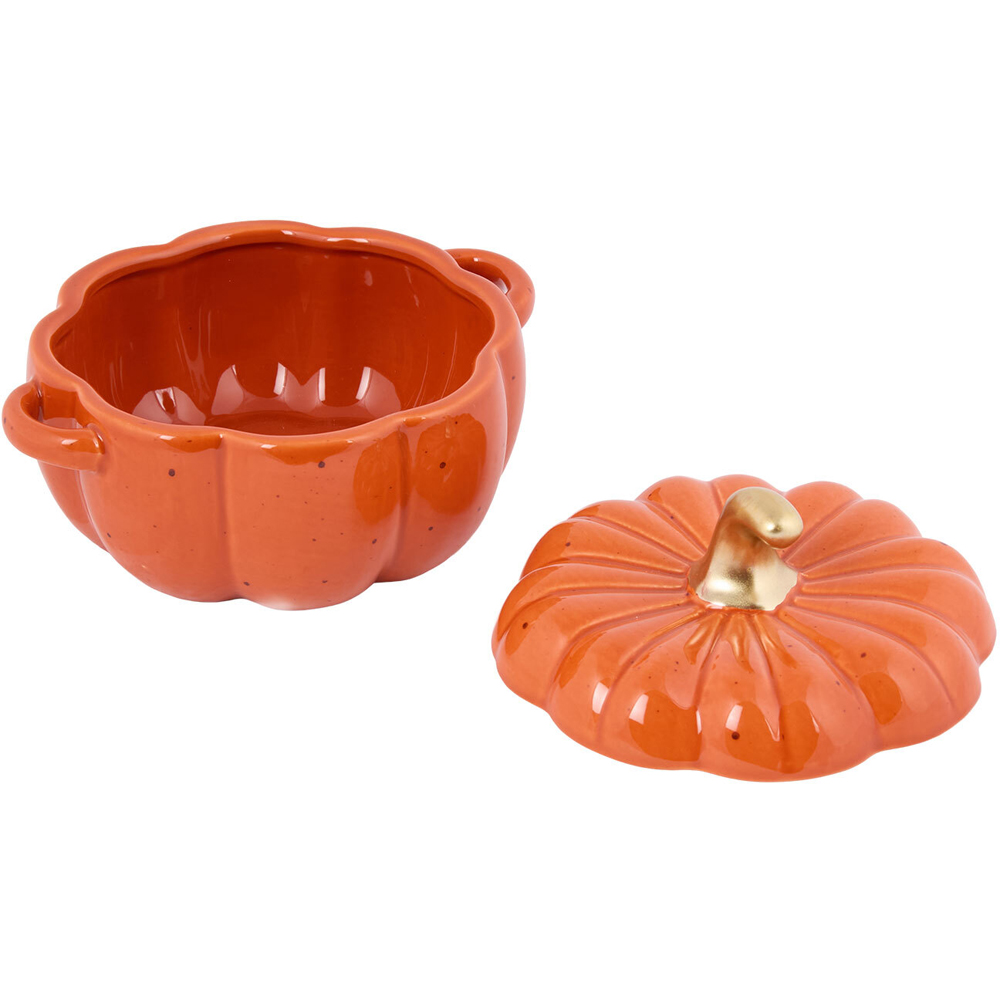 Small Pumpkin Serving Bowl Image 8