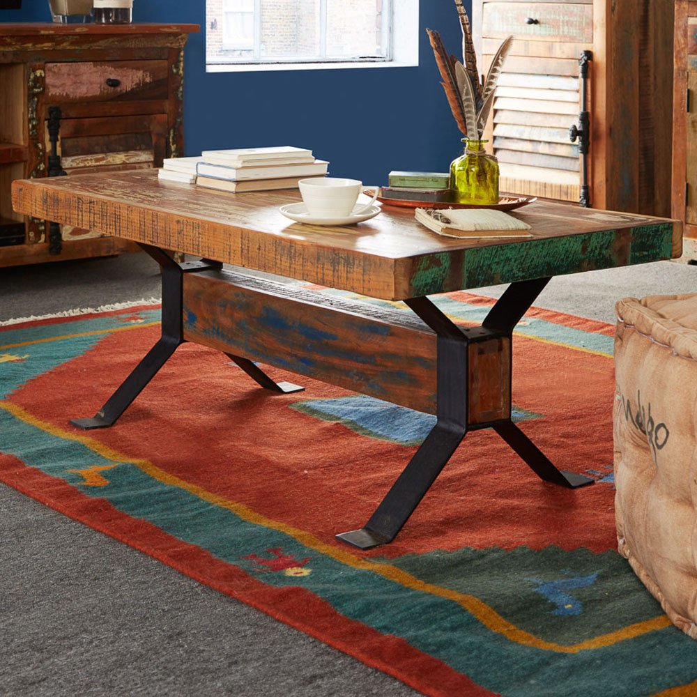 Brooklyn Camea Wooden Coffee Table Image 1