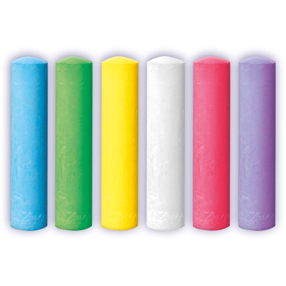 SES Creative Playground Chalk 6 Pack Image 2