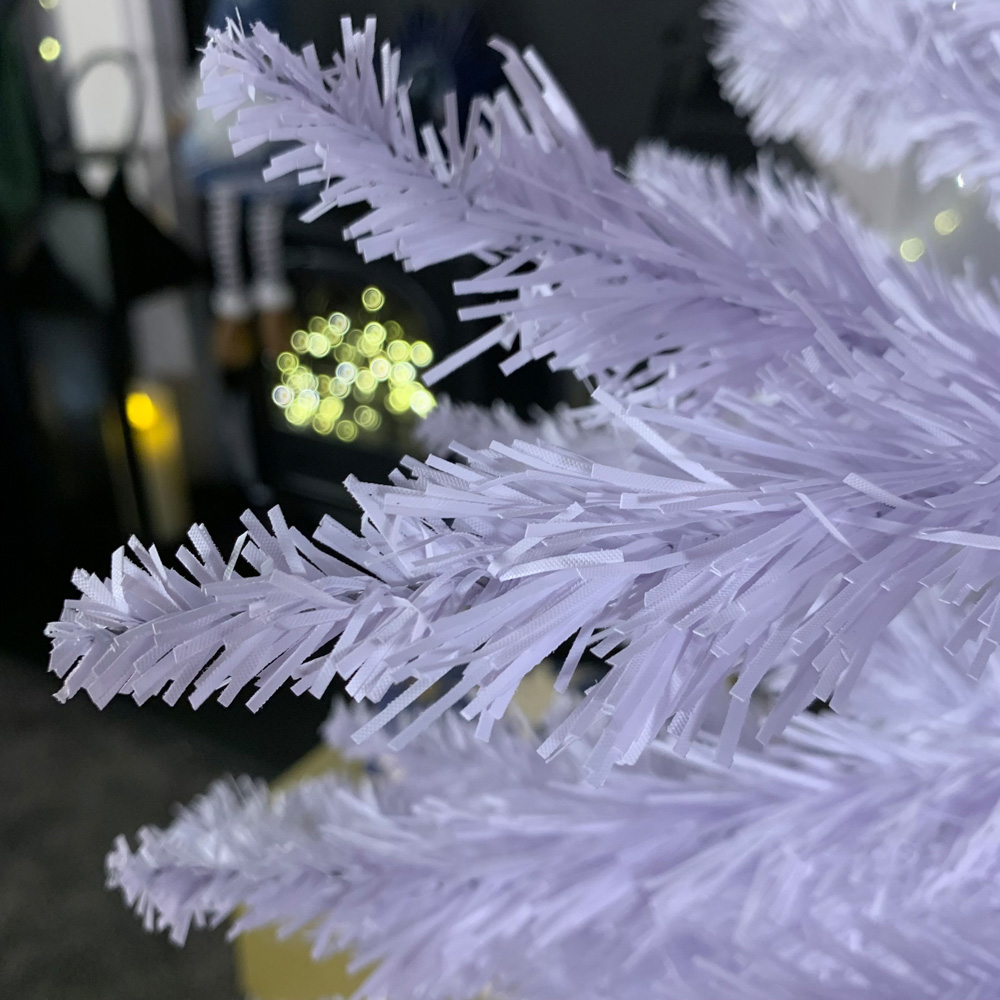 Samuel Alexander White Pencil Pine Artificial Christmas Tree with 321 Tips 6ft Image 4