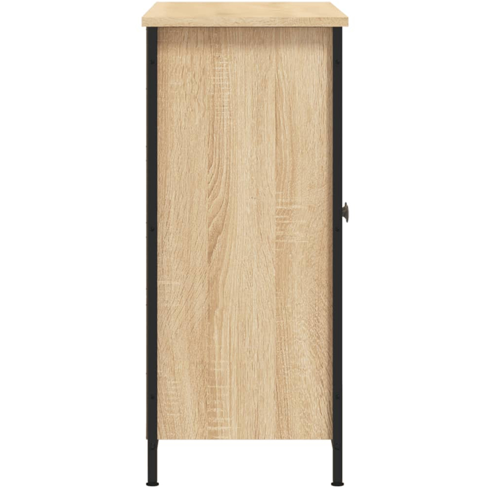 vidaXL 2 Door 3 Shelf Sonoma Oak Sideboard Image 7