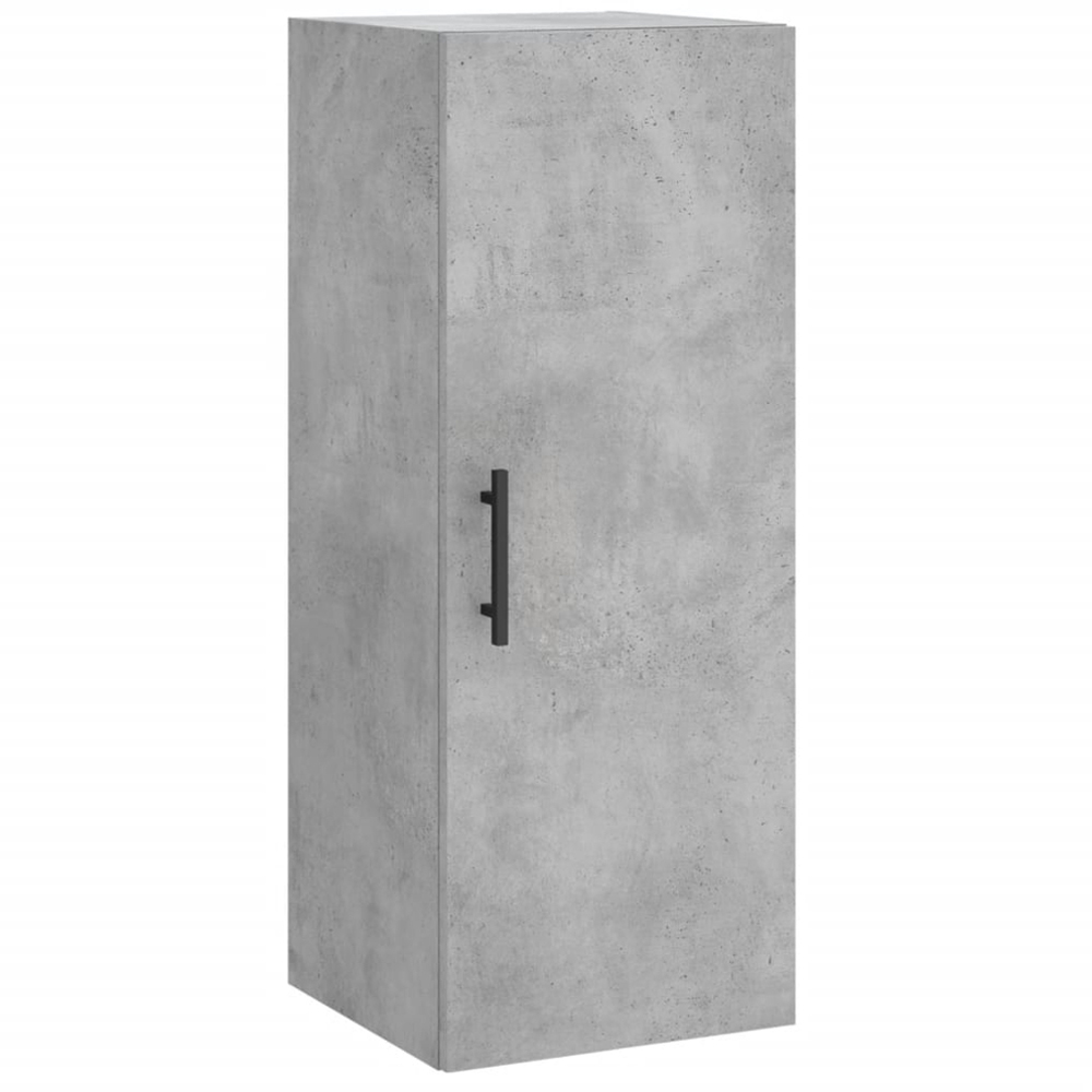vidaXL 4 Door Grey Highboard Image 5