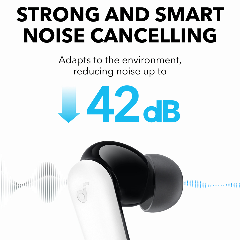 Anker Soundcore R50i NC White True Wireless Earphones Image 3