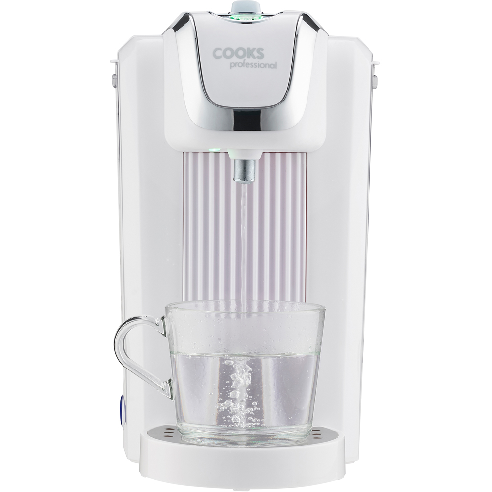 Cooks Professional K396 2.7L White and Silver Digital Hot Water Dispenser Instant Kettle Image 3