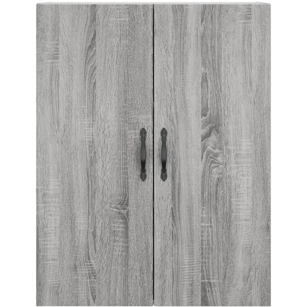 vidaXL 4 Door Grey Sonoma Highboard Image 6