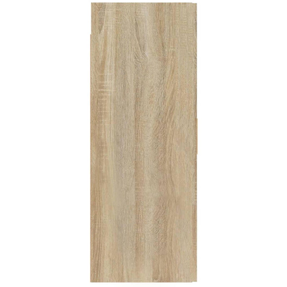 vidaXL 2 Door Sonoma Oak Hanging Wall Cabinet Image 7