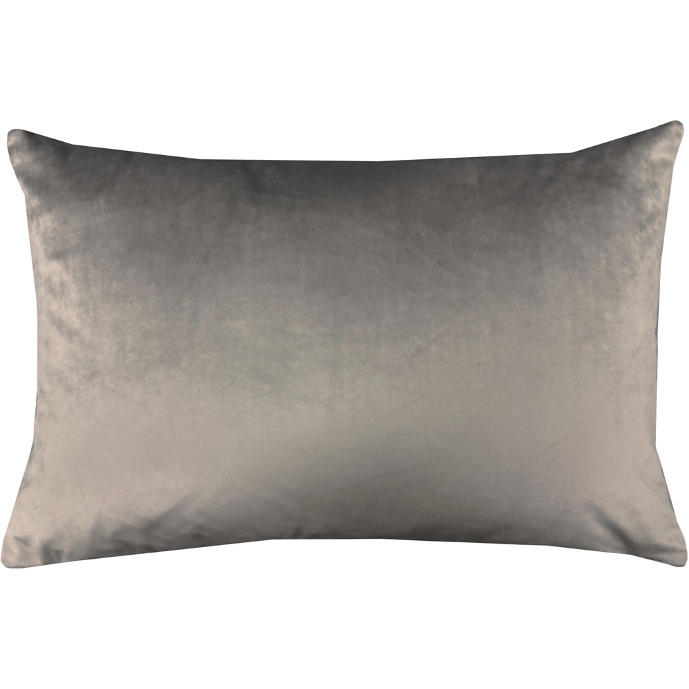 Berlin Cut Velvet Cushion Burgundy Image 3