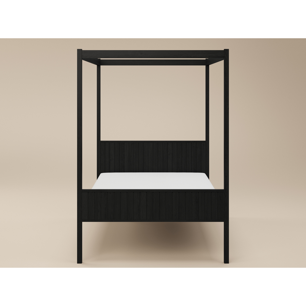 Flair Maddy Double Black 4 Poster Bed Image 3