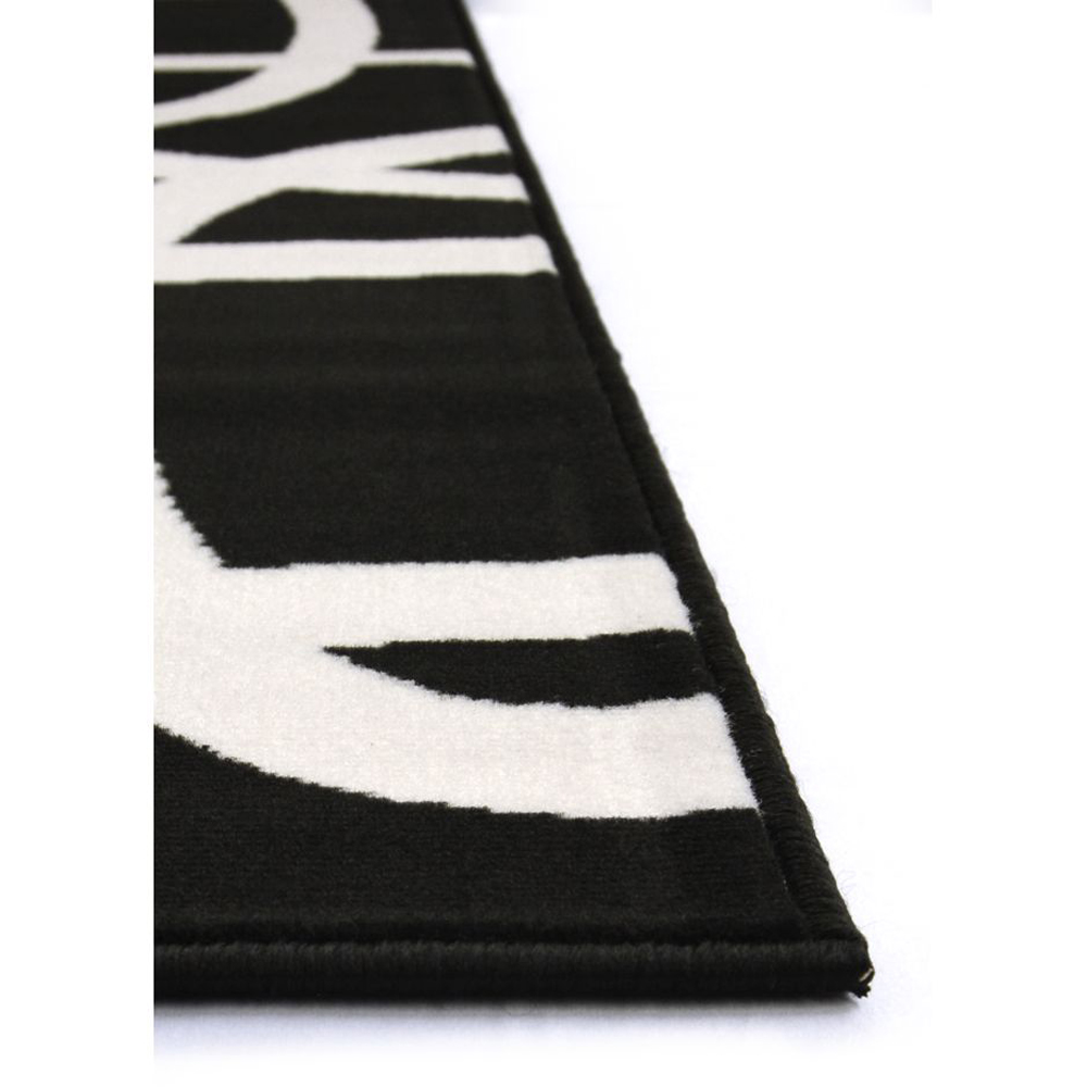 Homemaker Maestro Squiggle Black Rug 200 x 290cm Image 4