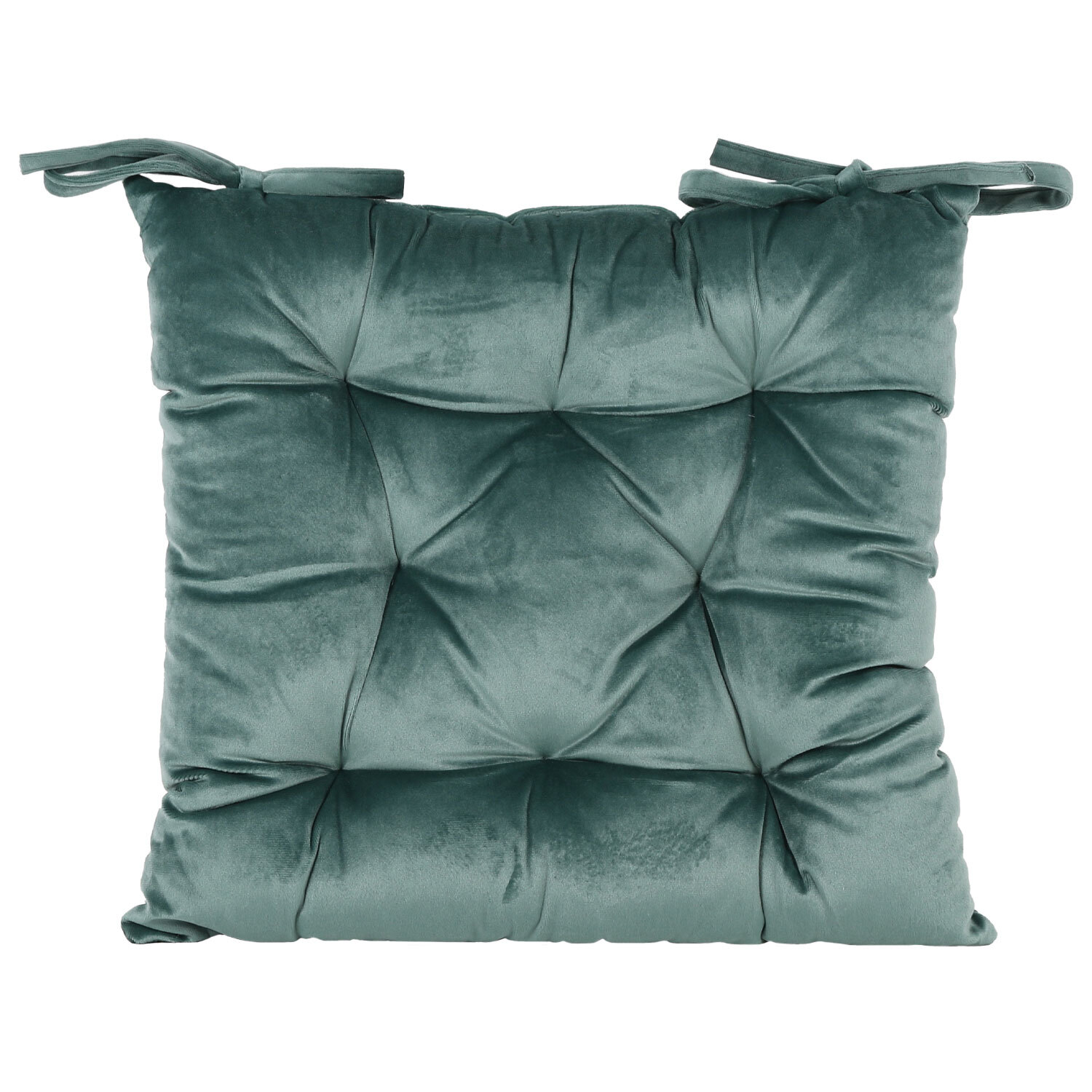 Divante Emerald Velvet Seat Pad 40 x 40cm Image
