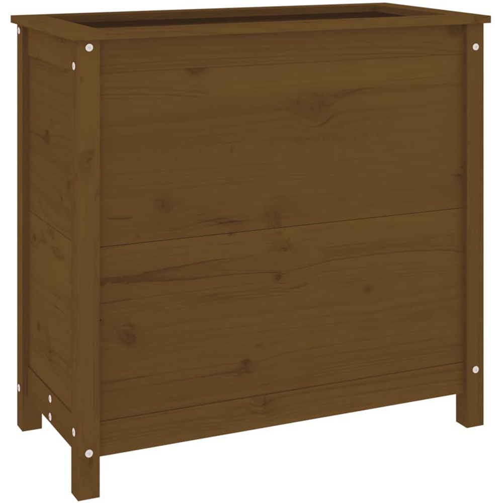 vidaXL Brown Solid Pine Wood Garden Planter 82.5 x 40 x 78cm Image 5