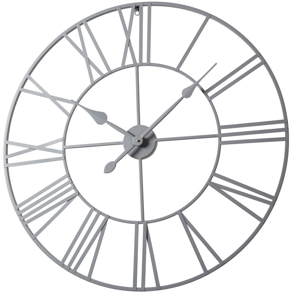 Home Garden Direct Eos Grey Wall Clock 100cm Image 3