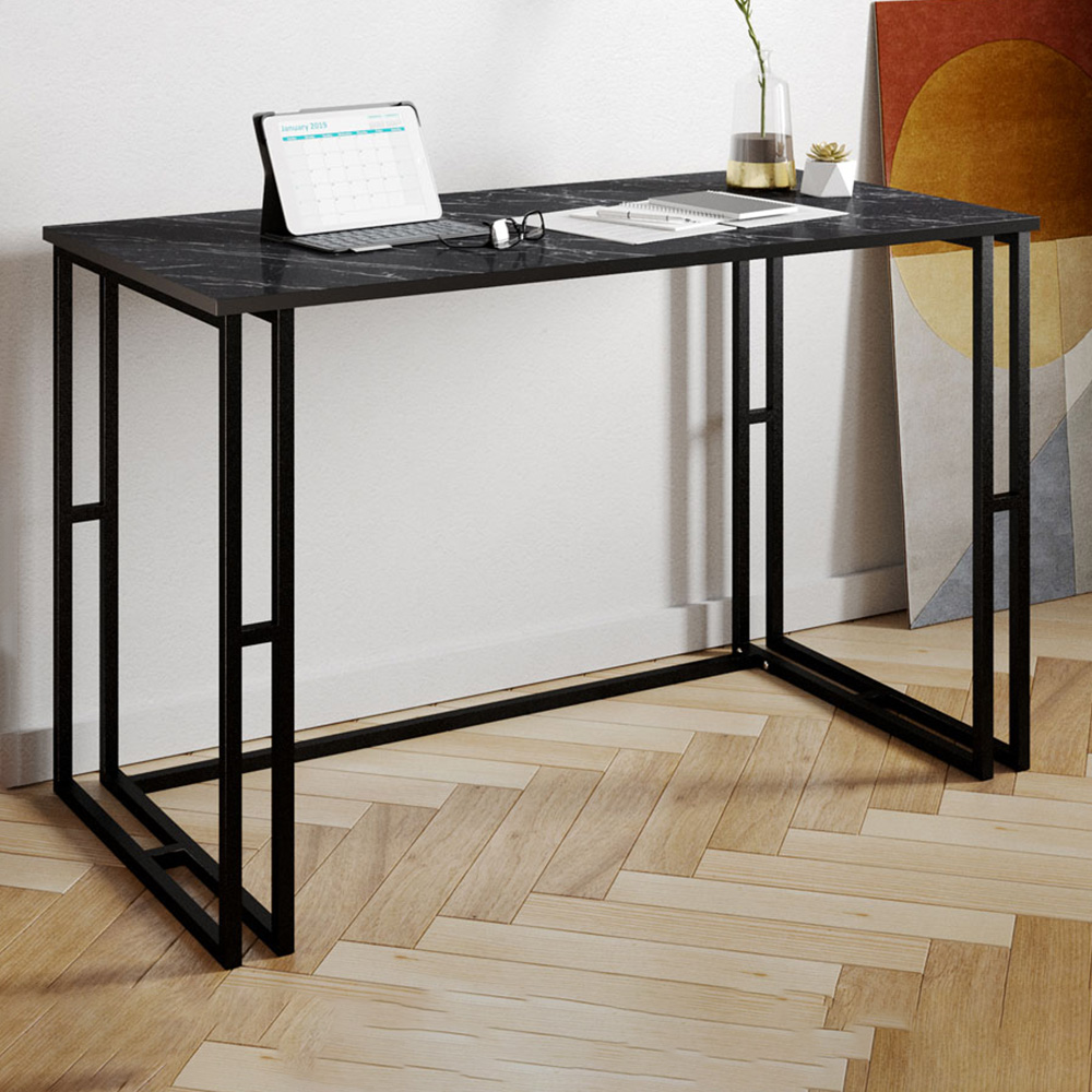 Decorotika Alpha Computer Desk Bendire Black Image 1