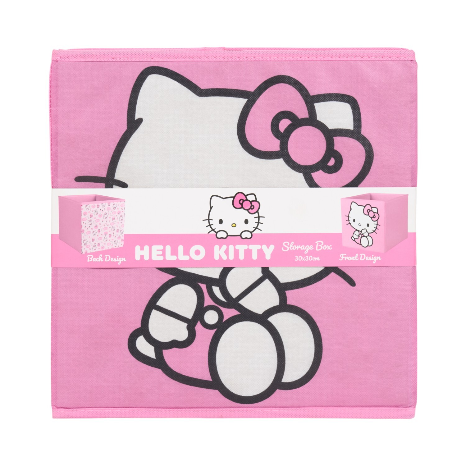 Hello Kitty Storage Box Pink Image 2