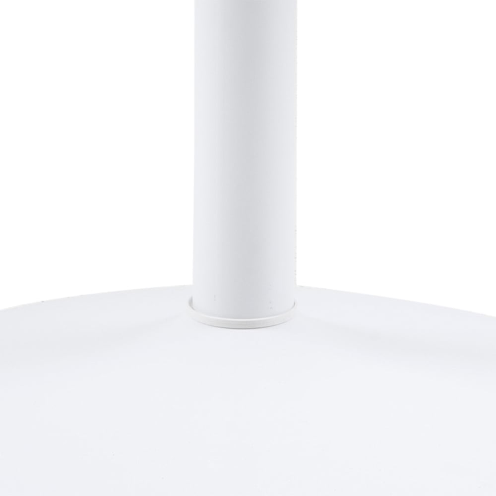 Florence Ibiza Round 4 Seater Dining Table White Image 3