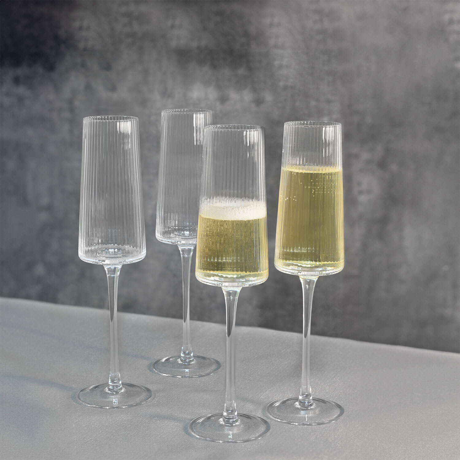 Pack of 4 Anya Champagne Flutes Image 2