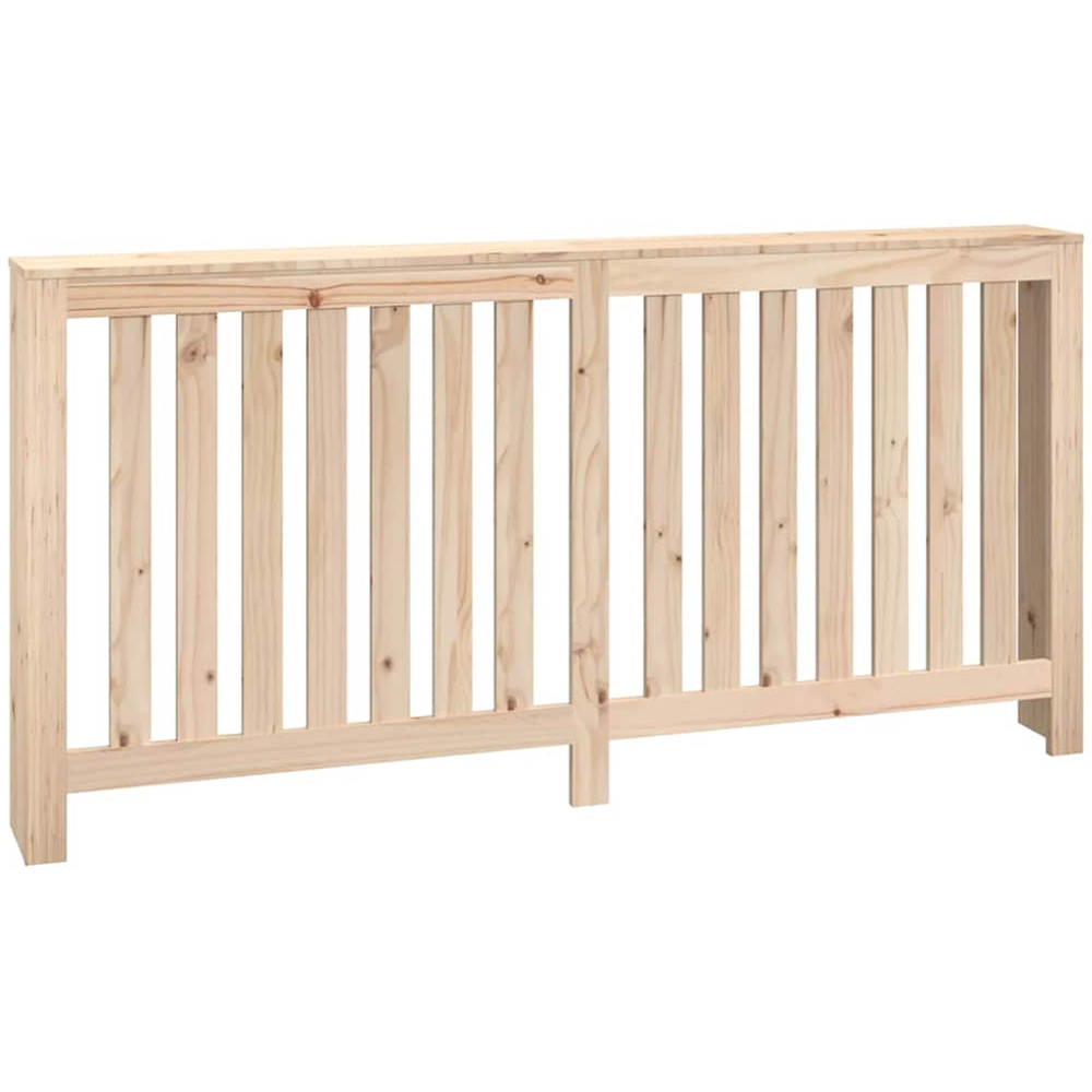vidaXL Natural Pine Wood Radiator Cover 840 x 1690mm Image 1