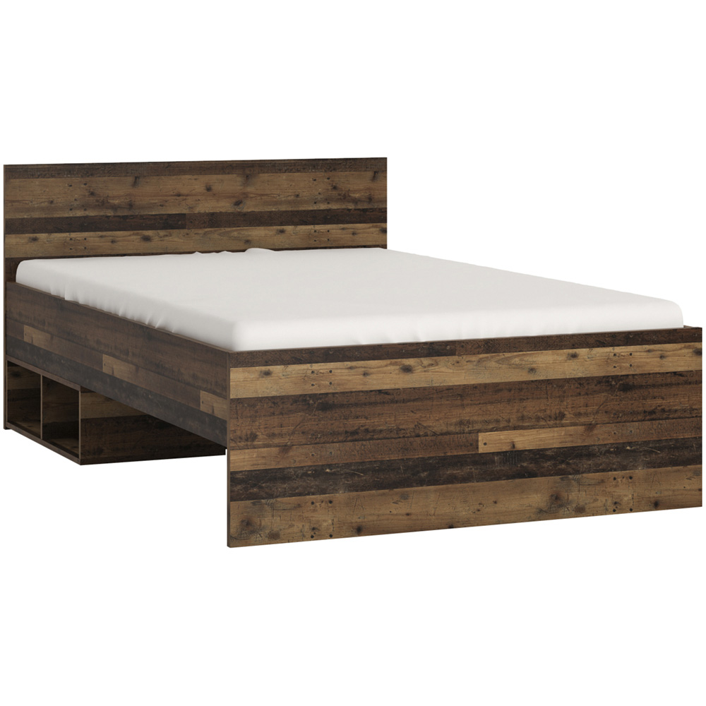 Florence Brooklyn Small Double Walnut Bed Frame Image 2