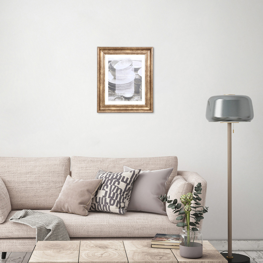Maison Antique Gold Frame 6x4 inch Image 2