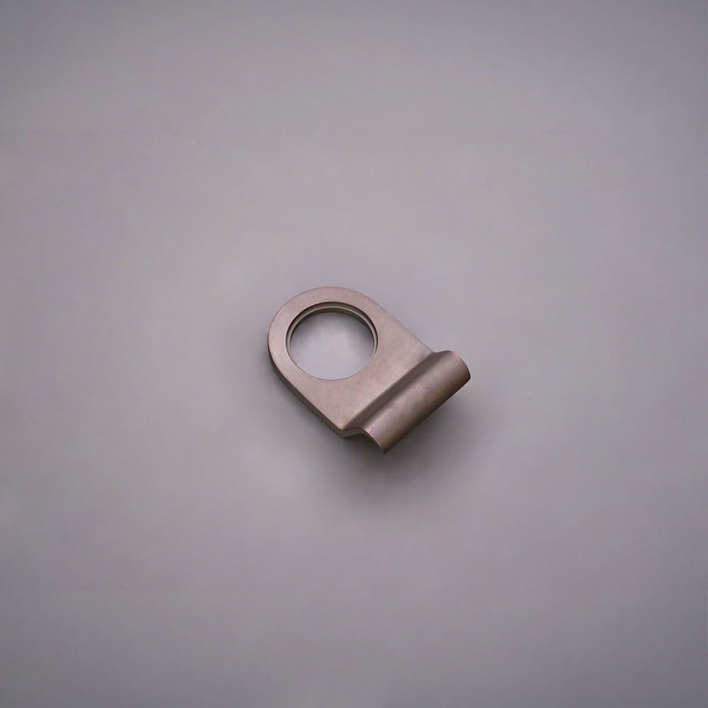 Spira Brass Aged Bronze Victorian Cylinder Pull Image 2