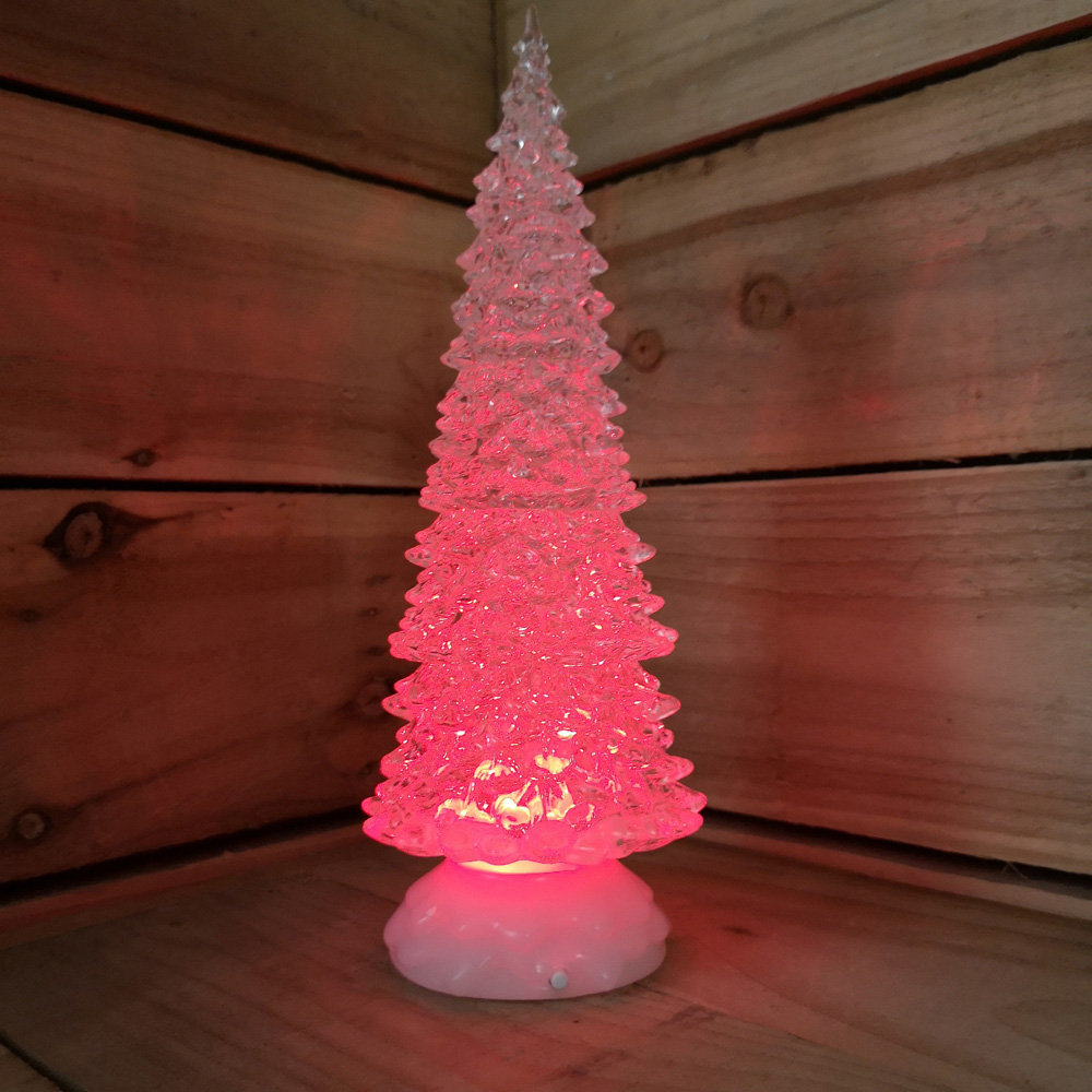 Samuel Alexander Colour Changing Tree LED Christmas Water Spinner 32cm Image 5