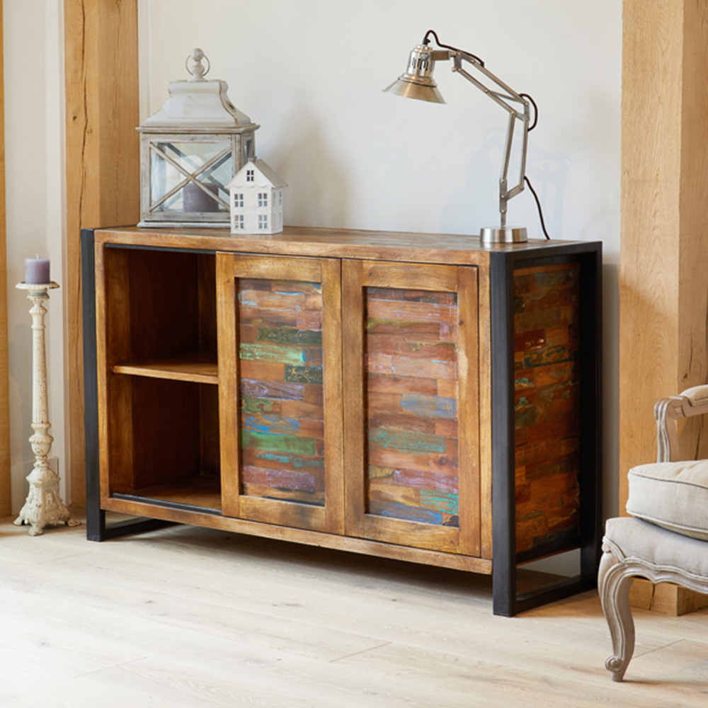 Baumhaus Urban Chic 2 Door 4 Drawer Sideboard Image 2