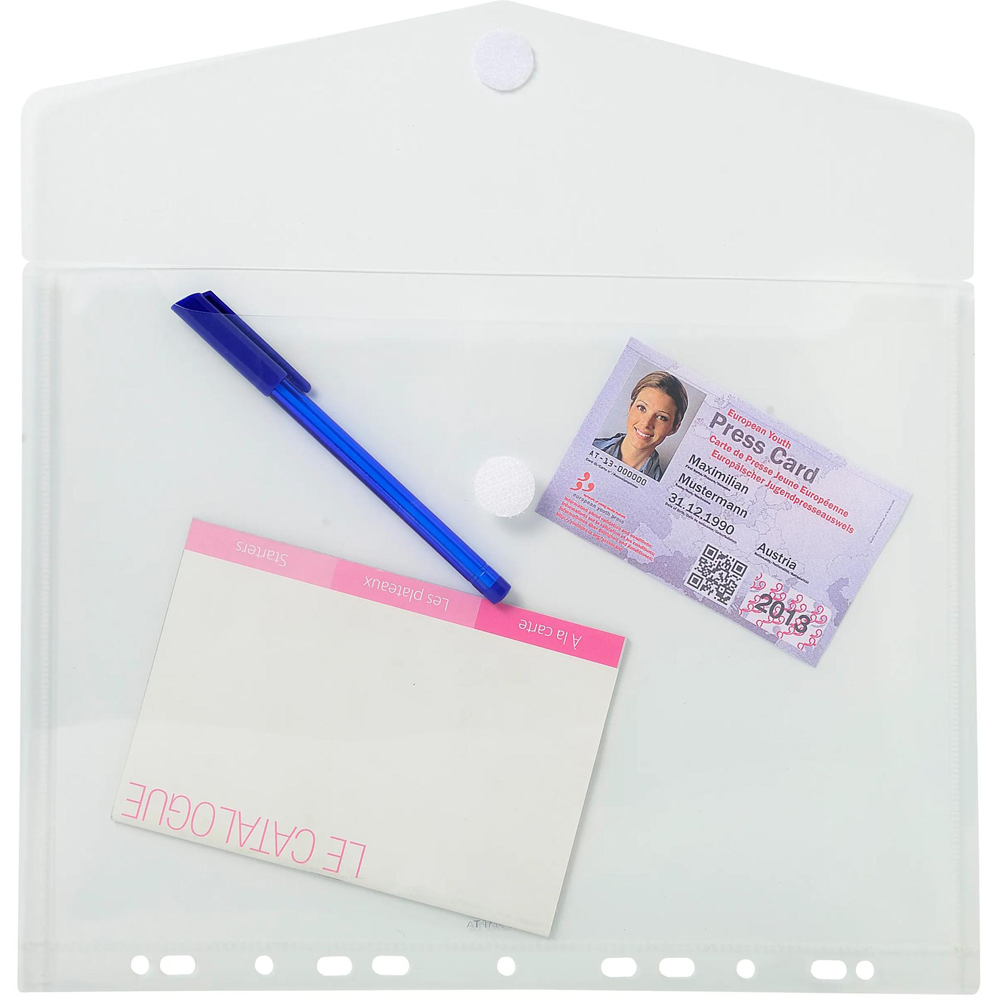 Exacompta Punched A4 Frosted 5 PP Pocket 10 Pack Image 6