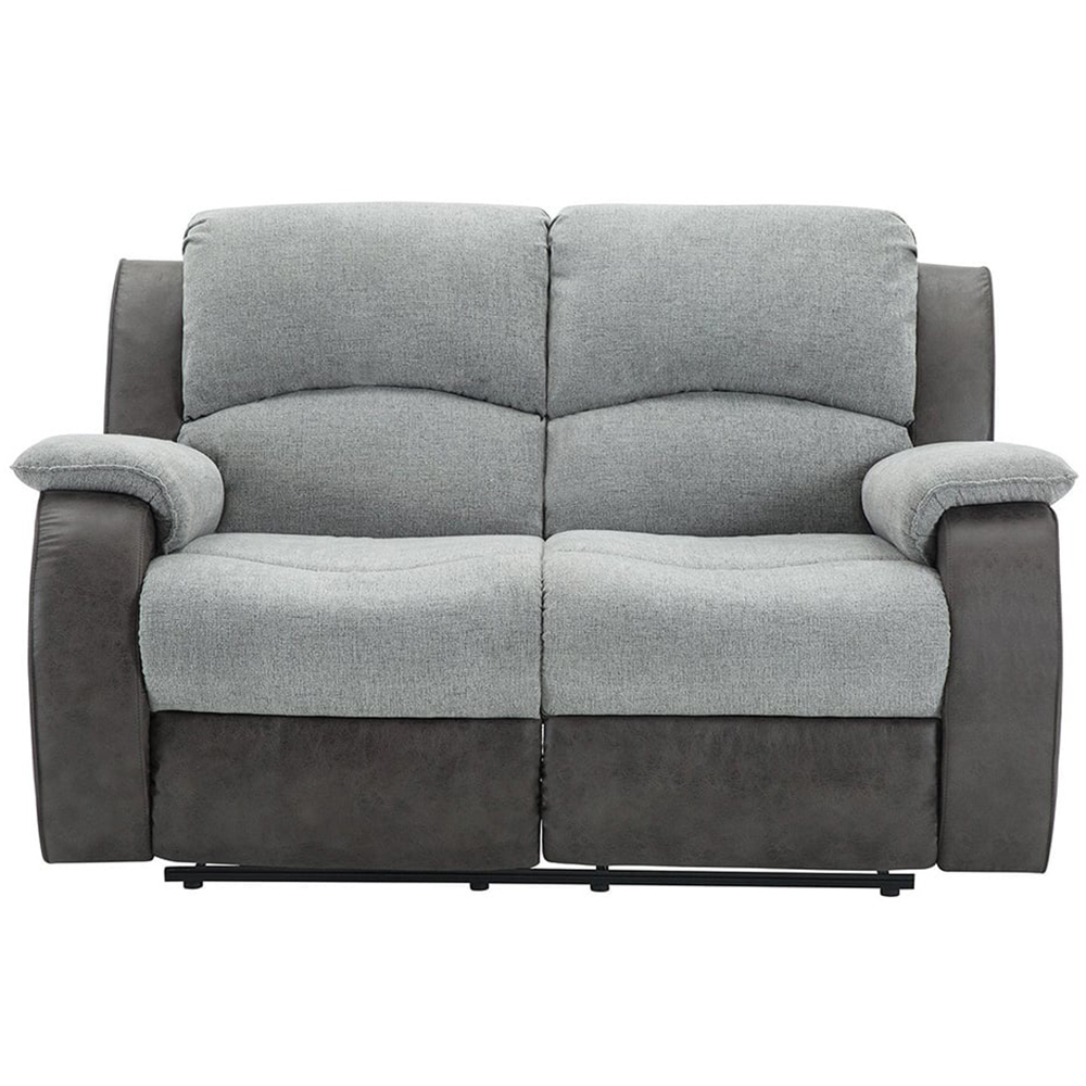 Charleston 2 & 3 Seater Grey Recliner Sofa Set Image 3