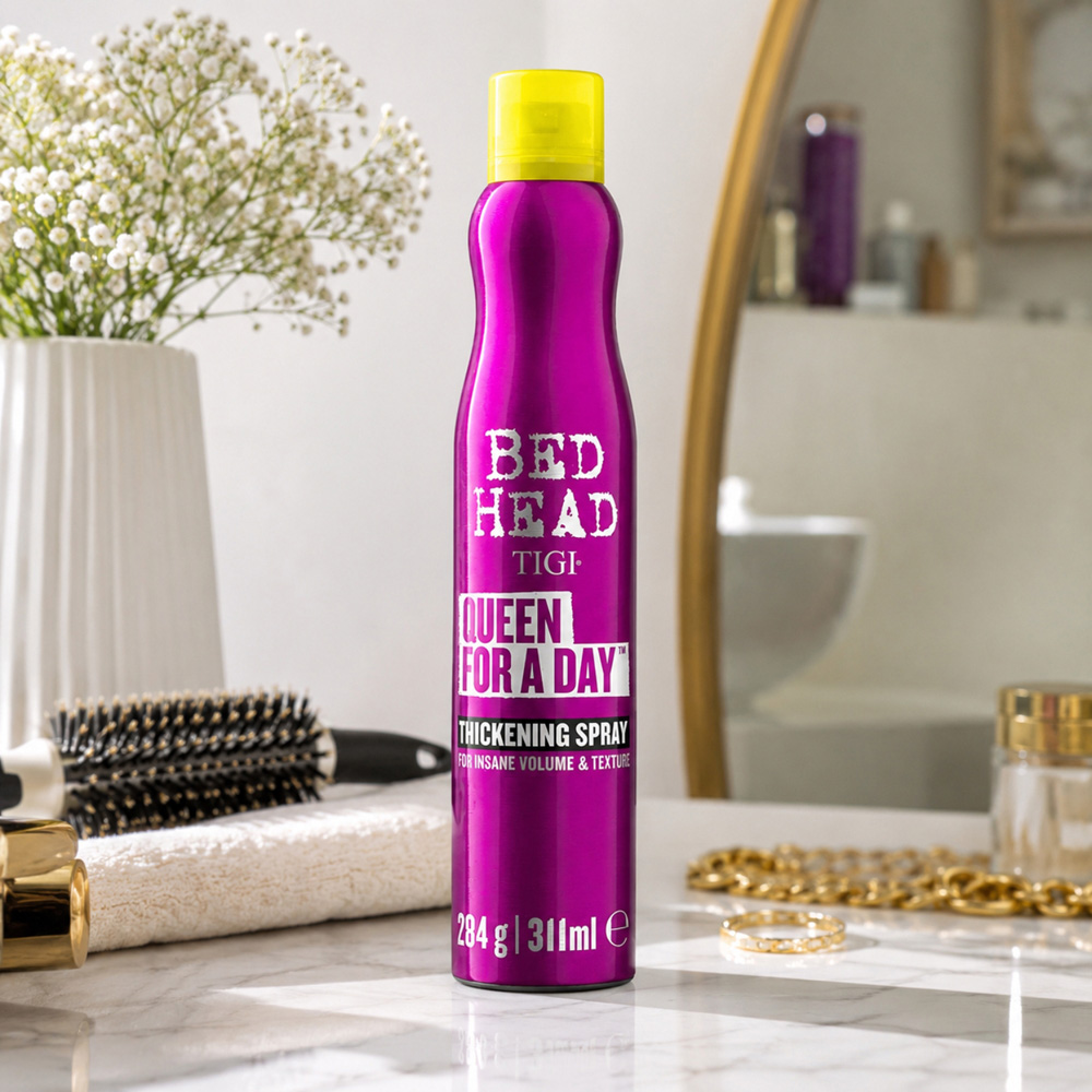 TIGI Bed Head Queen For A Day Hair Thickening Volumising Spray 311ml 6 Pack Image 2