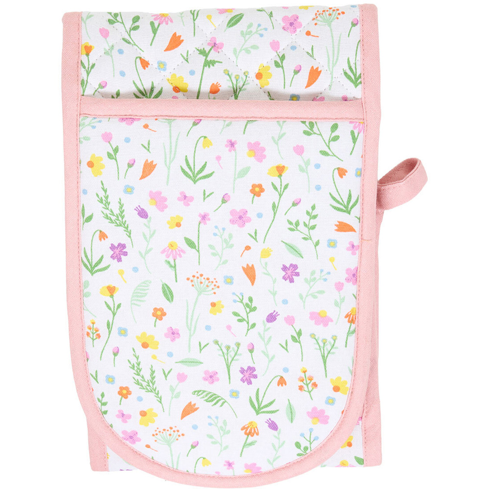 Wildflower Double Oven Glove Pink Image 2