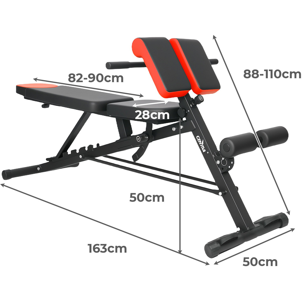 Spector Centra Black Adjustable Weight Bench 300kg Image 9