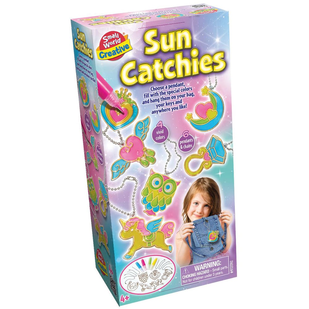 Small World Toys Make Your Own Sun Catchies Pendant Kit Image 1