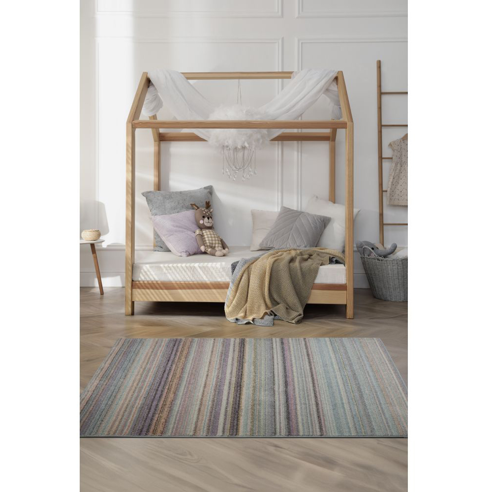 Homemaker Echo Pastel Stripe Rug 120 x 170cm Image 6
