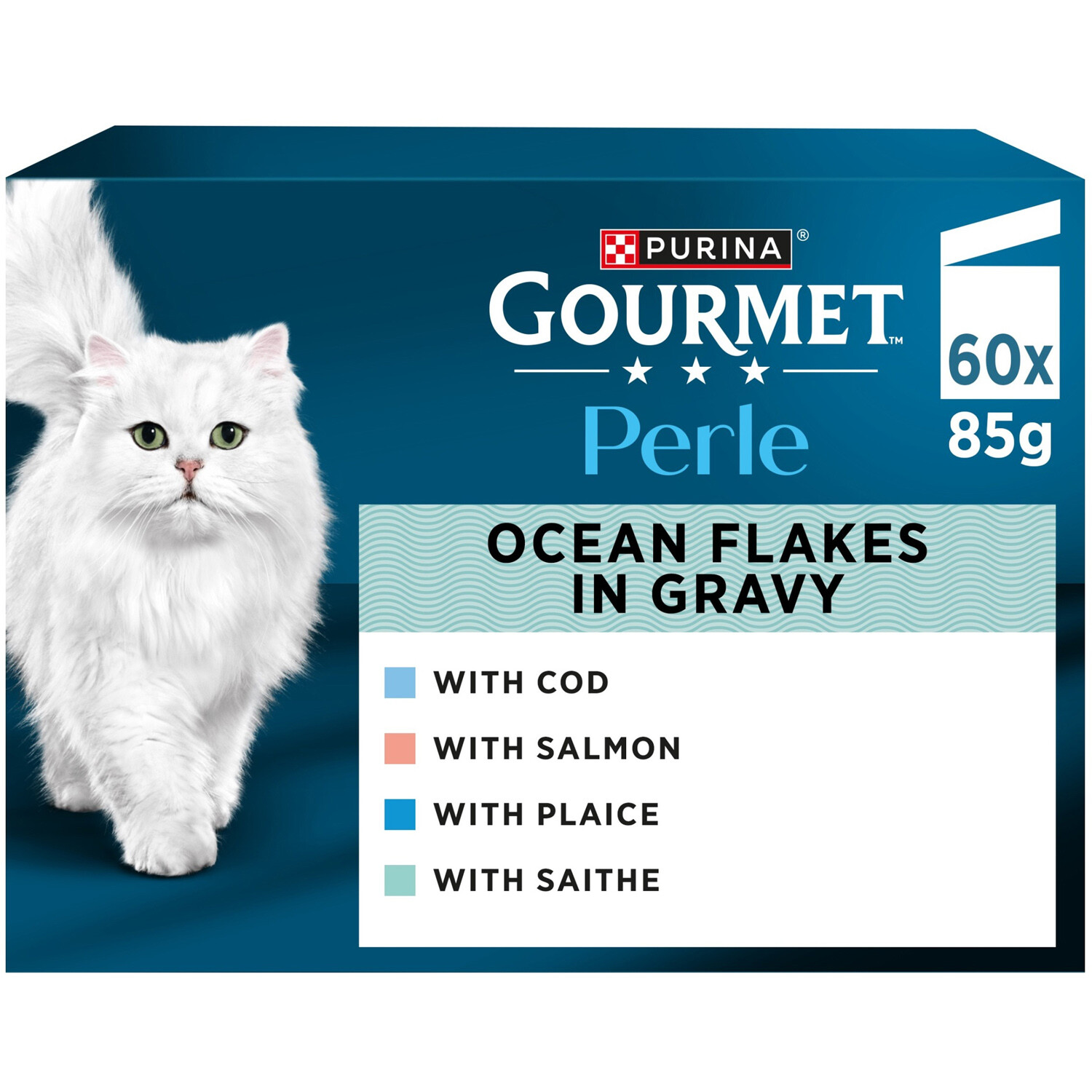 Purina Gourmet Perle Ocean Flakes in Gravy Wet Cat Food Image 3
