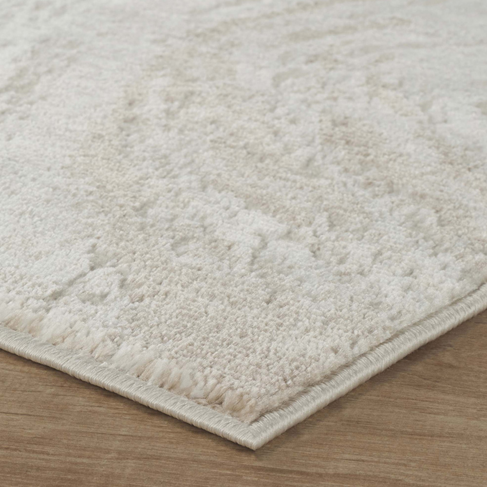 Desire Rugs Perla Beige Modern Abstract Action Resin Design Rug 60 x 220cm Image 3