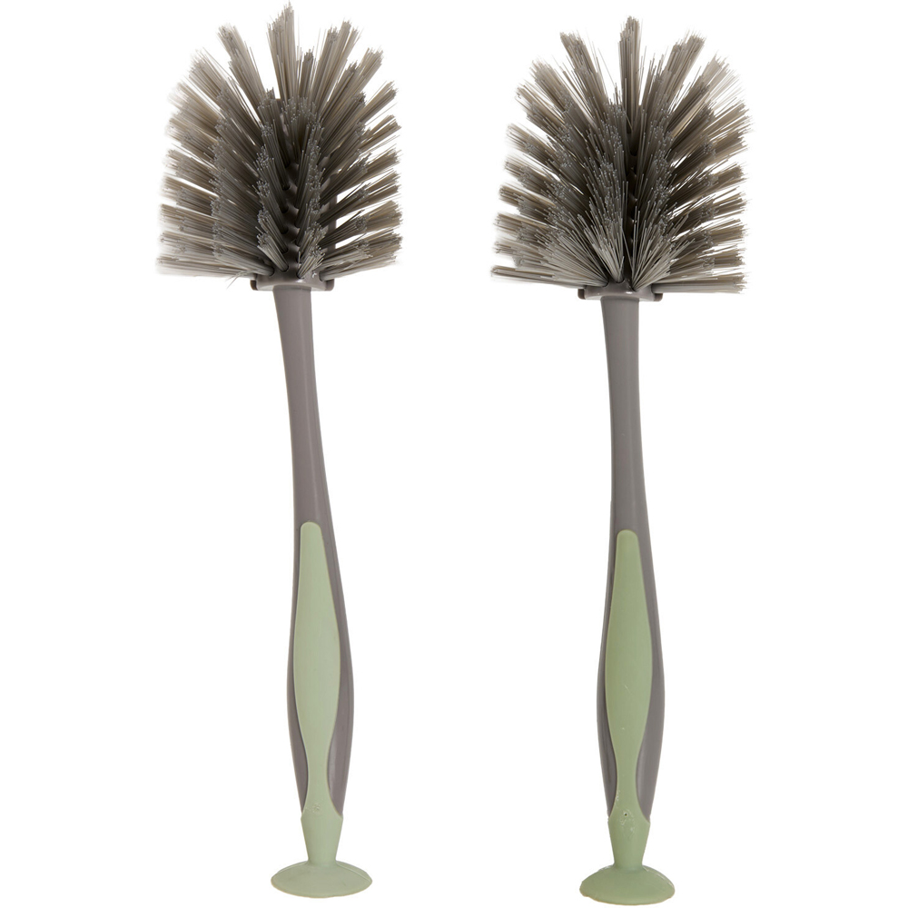 Pack of 2 My Home Suction Dish Brushes Image 4