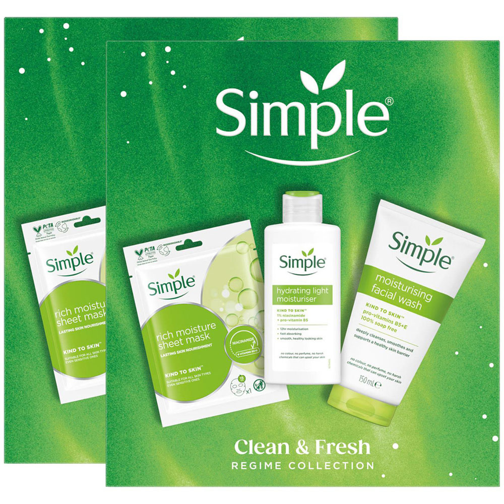 Simple Clean and Fresh Trio Gift Set 3 Pack Image 1
