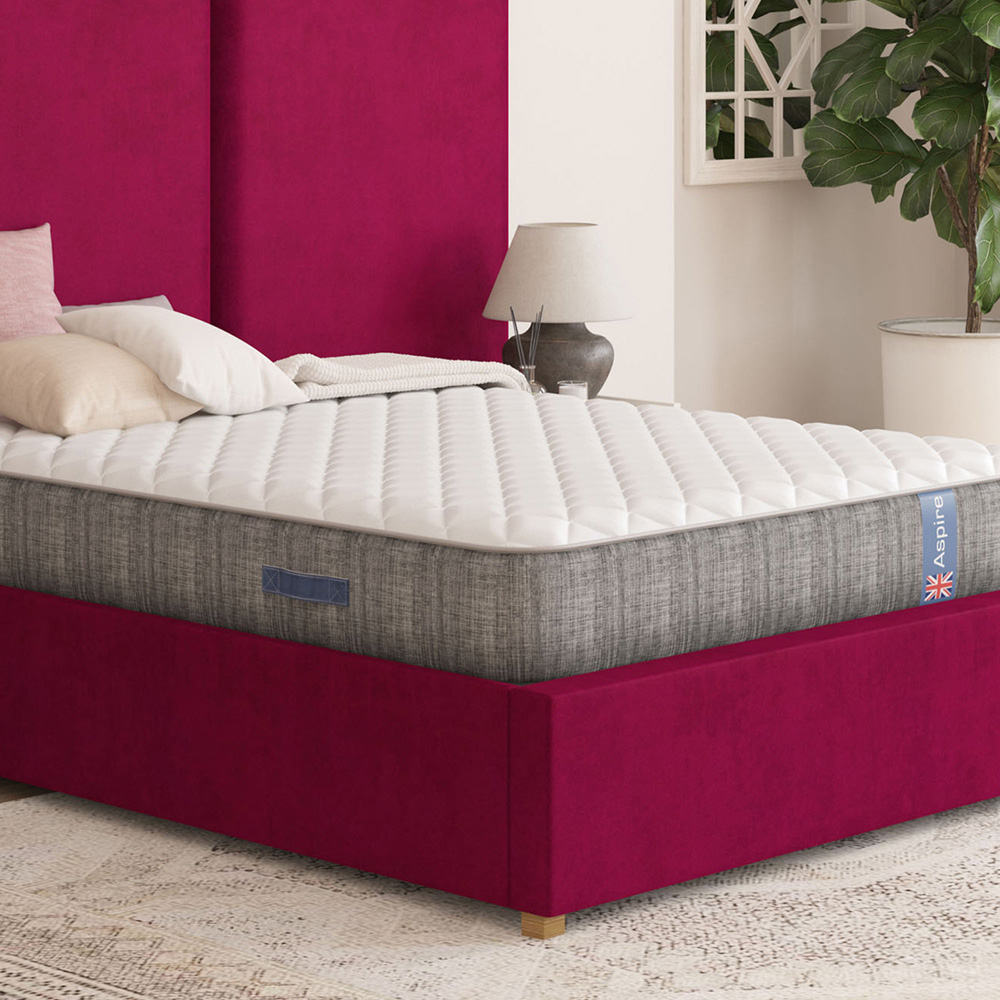 Aspire Small Double Pocket Memory Foam Tension Relieving Mattress Image 3