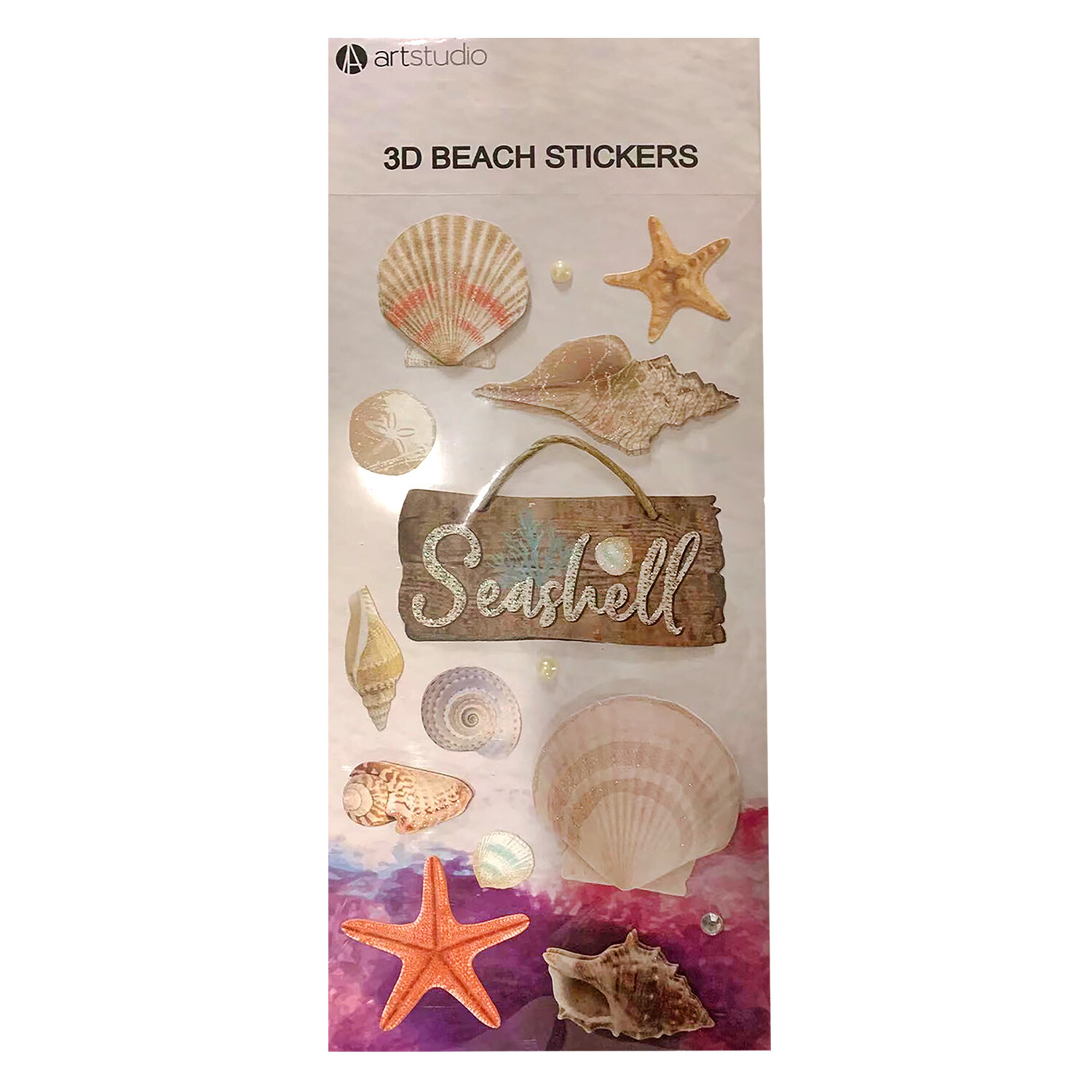 Art Studio 3D Beach Stickers Image